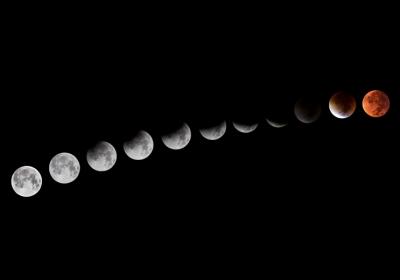  «Eclipse Total da Super Lua» de Henrique Silva e Silva