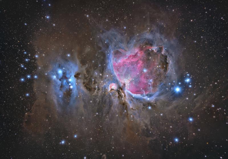 «The Dusty Shiny Heart of Orion» de Miguel Claro